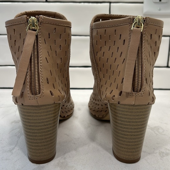 Dune London Jonah Womens Leather Open Toe Ankle Boot Sz 39 US 8 - Picture 4 of 16